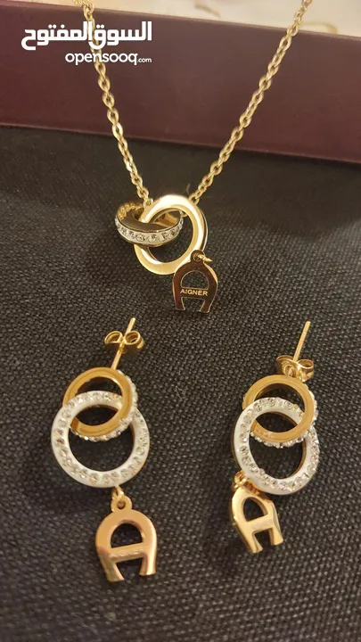 Aigner Necklace and Earrings