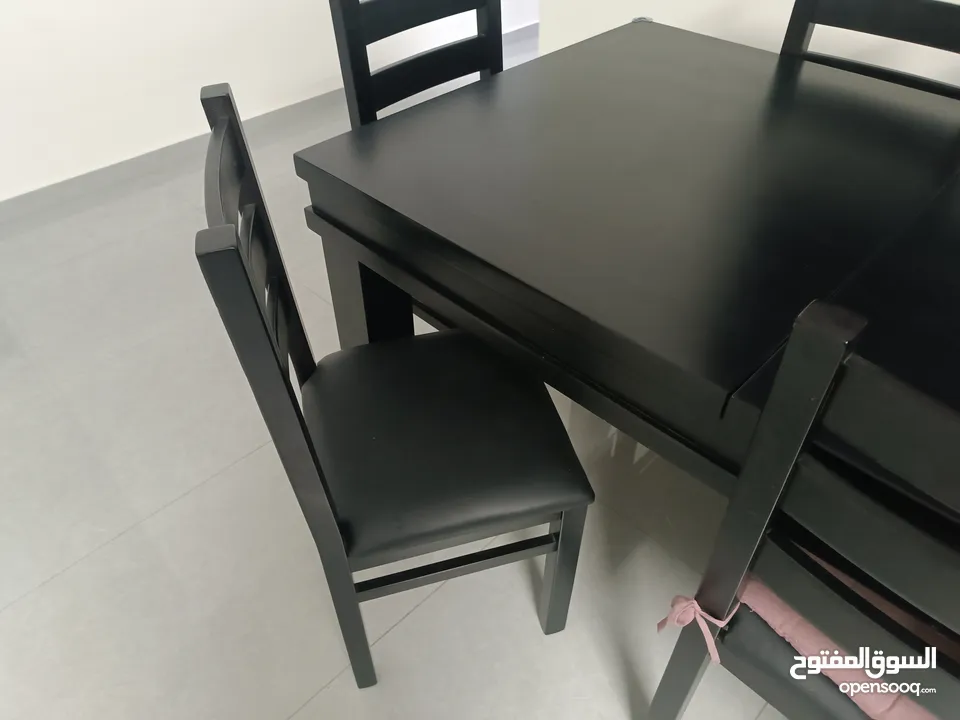 طاولة سفرة خشب زان