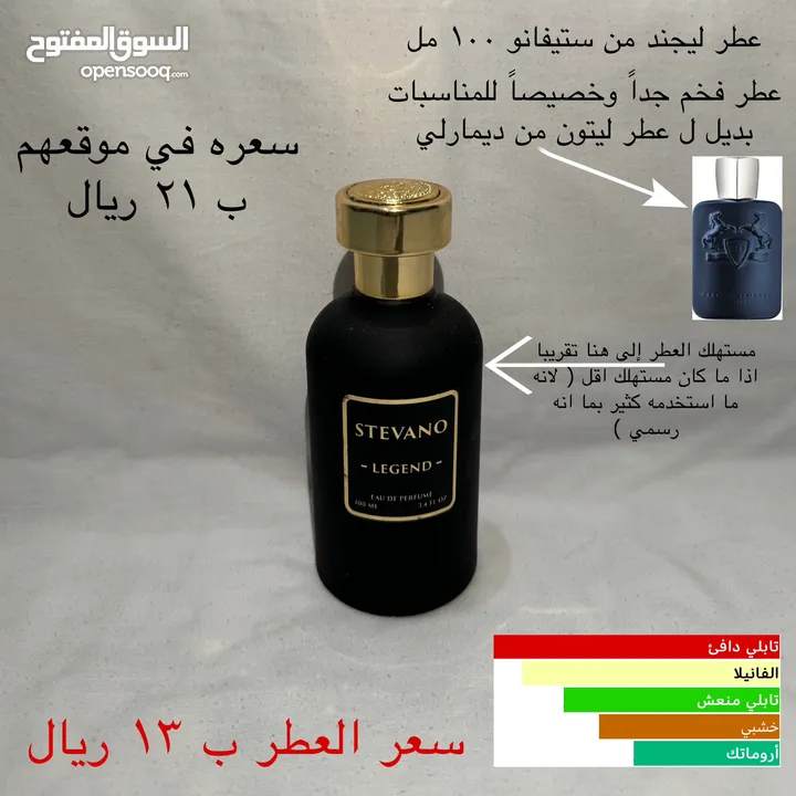 عطور مستعمله للبيع ( أصليه 100٪؜ )