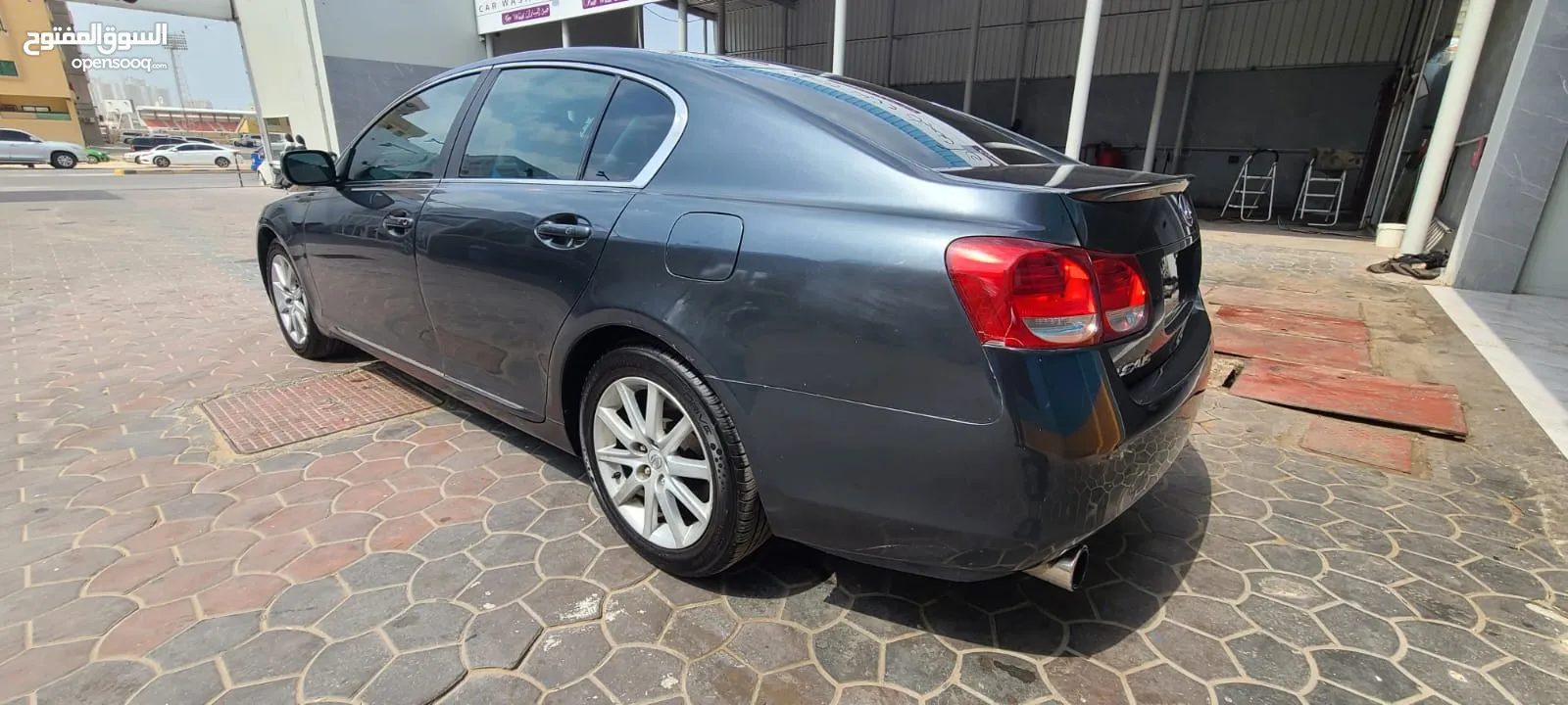 Gs350 2006 لون الداخلية ازرق مميز