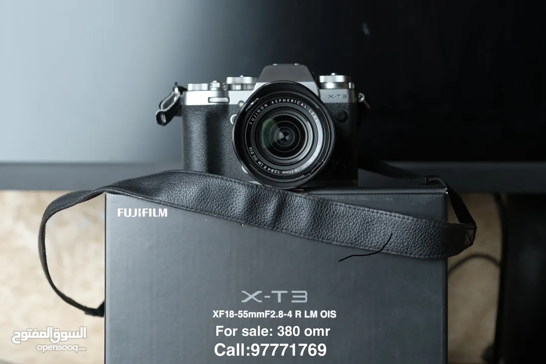كاميرا Fujifilm XT3 +fujinon xf18-5m f2.8-4  RLm iOS