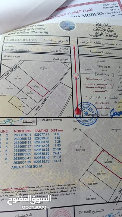 للبيع ارض زراعية في السويق تبعد عن الشارع العام 100 متر بها منزل في التشطيبات الاخيره و بئر مصرح