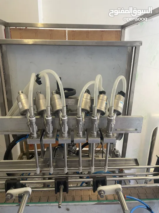 ماكنة تعبئة سوائل Liquids Filling  لأصحاب المصانع والمعامل والمشاريع الصغيرة Machine