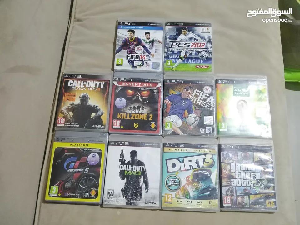 Games ps3  الحاله جيده جدا