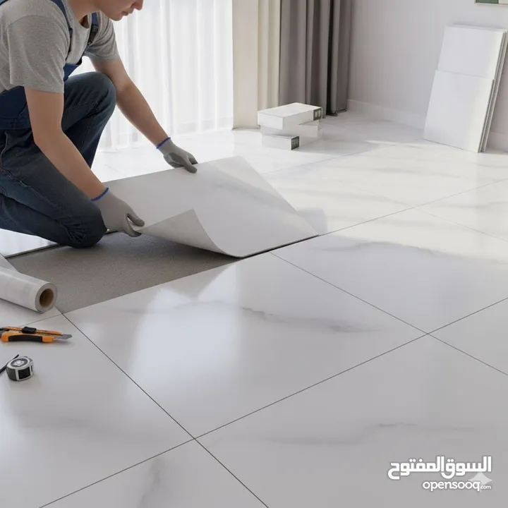 بلاط تلزيق فاخر