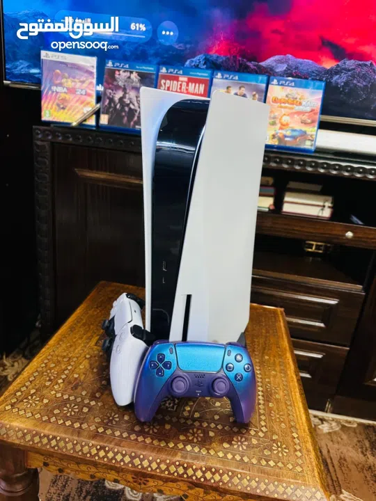 Playstation 5 Fat Blueray  بلاستيشن 5