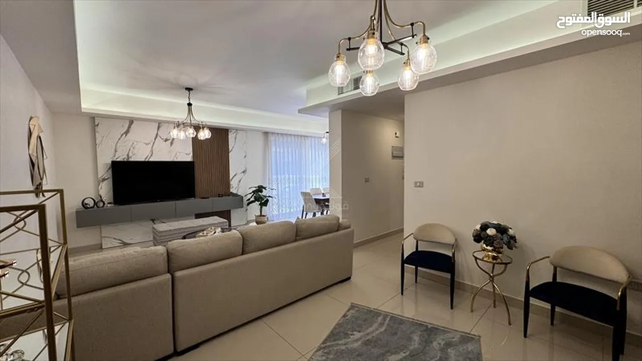 Furnished -B1 Floor Apartment For Rent In Amman- Abdoun