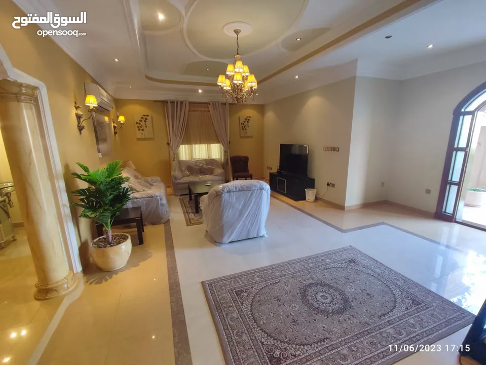 VILLA FOR RENT IN BUSAITEEN 3BHK FULLY FURNISHED