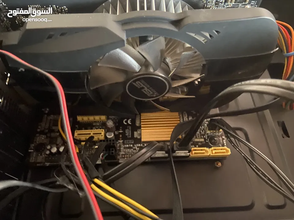 كومبوتر مستعمل i5 4460 GTX 1050Ti 4GB للبيع للالعاب و الدراسة