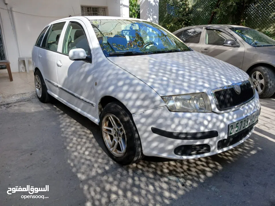 سكودا فابيا 2006 اصل عمومي انظف من لبرايفت