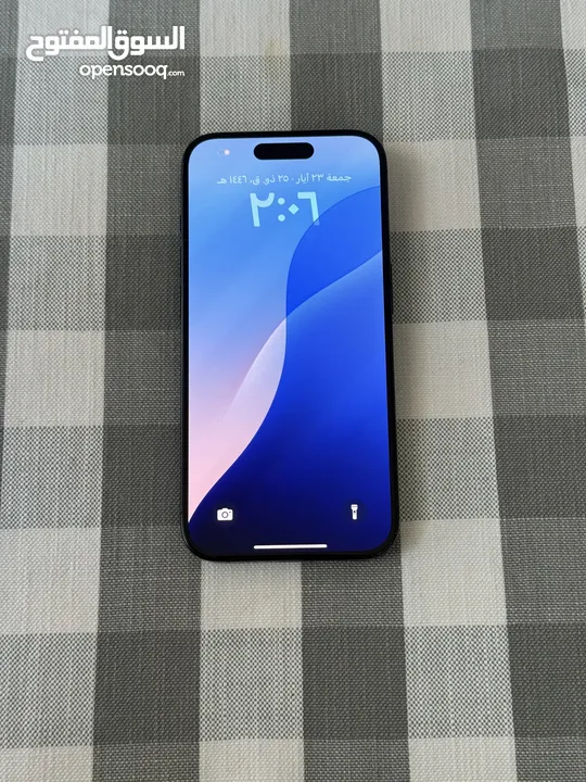 Iphone 15 pro blue 128GB used like new