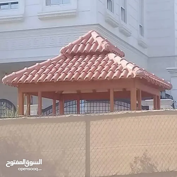 تركيب قرميد موديلات حديثه بمواصفات هندسيه