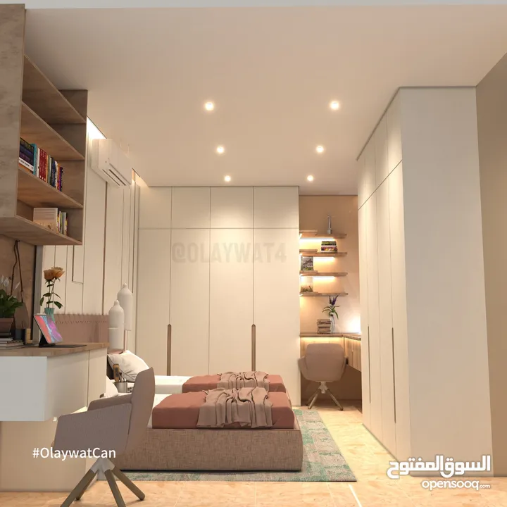 تصميم هندسي ومعماري، غير مساحات بيتك واجعل الاناقة عنوانك ، جميع الصور من تصميمي