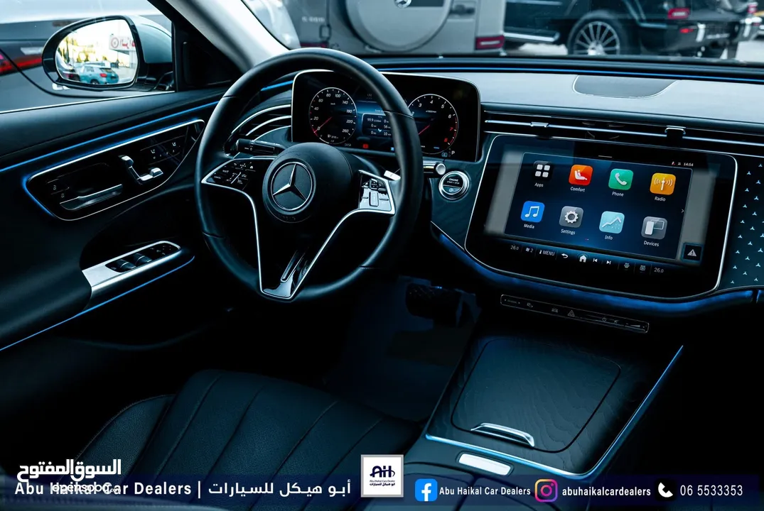 Mercedes-Benz E200 2024 Verde Silver 3000 كم فقط