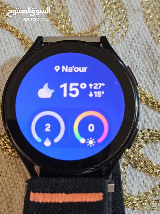 ساعة ذكيه من نوع سامسونج جالكسي ووتش 5  بحاله ممتازه مع الشاحنgalaxy watch 5