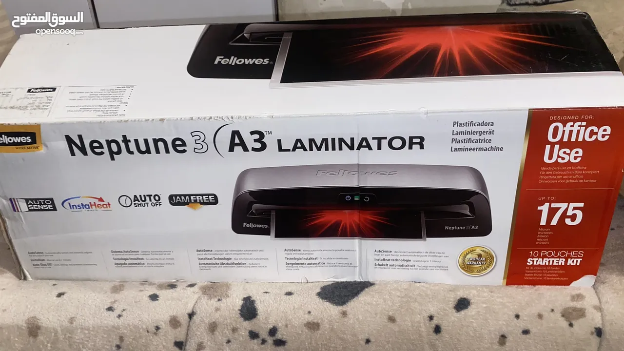 Fellowes Neptune 3 A3 – ماكينة تغليف حراري