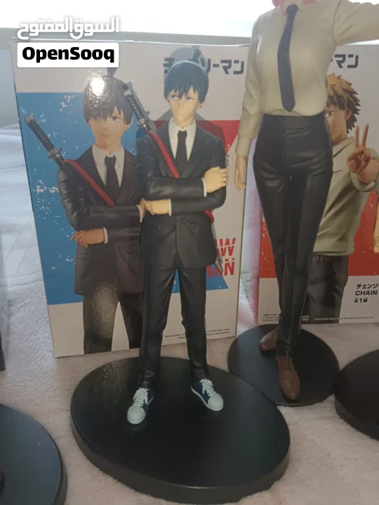 Anime, figure, action figure, chainsaw man, jujustu kaisen ! DROPPED PRICE!