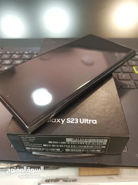 Samsung S23 Ultra 256 GB وارد شرق اوسط  مع الكرتونه ( وكااله )