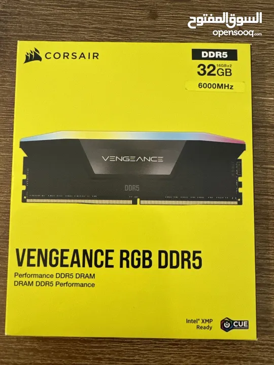 رامات جديدة CORSAIR DDR5 (2X16GB) 6000MHZ CL 36