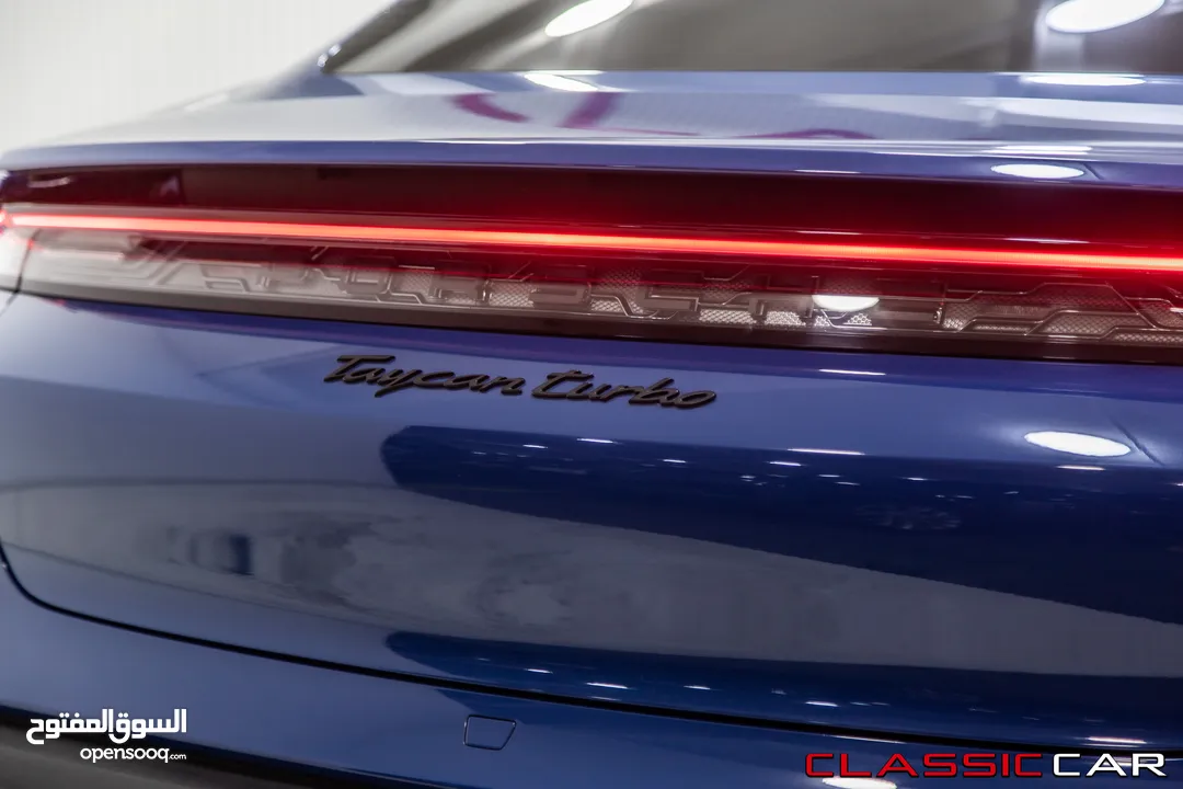 Porsche Taycan Turbo 2021 dual motor   كهربائية بالكامل  Full electric