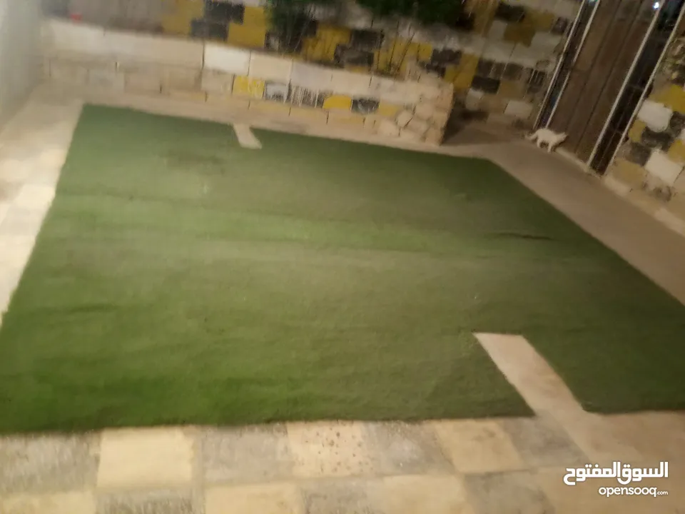 سجاد عشب صناعي عدد 3قطع