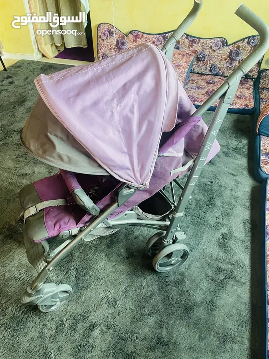 عرباية اطفال chicco استعمال بسيط