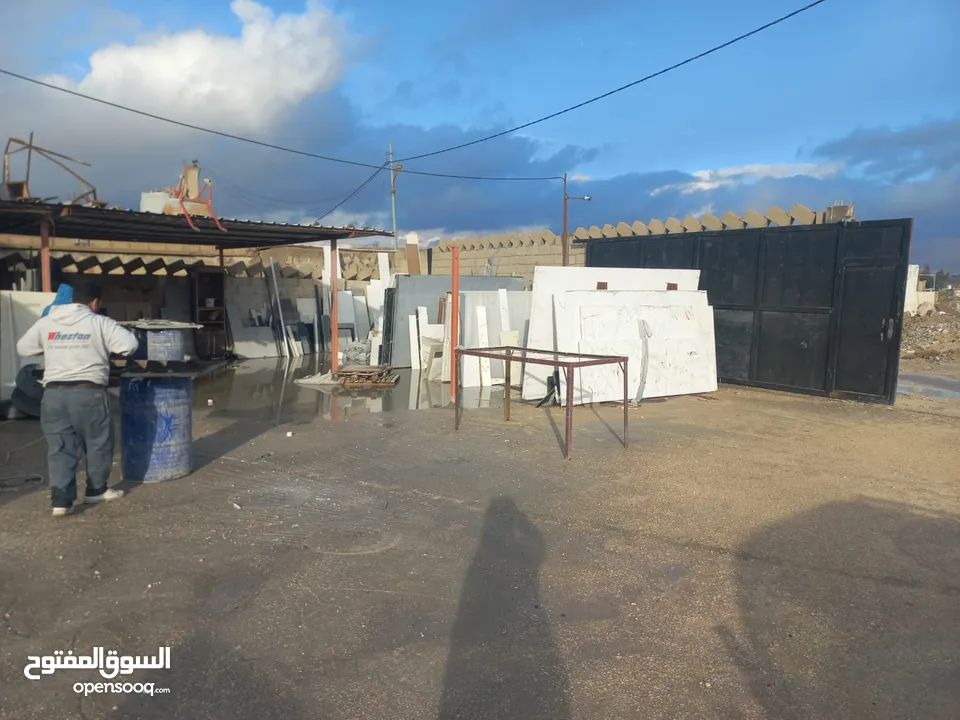 مصنع رخام جاهز كامل المعدات.