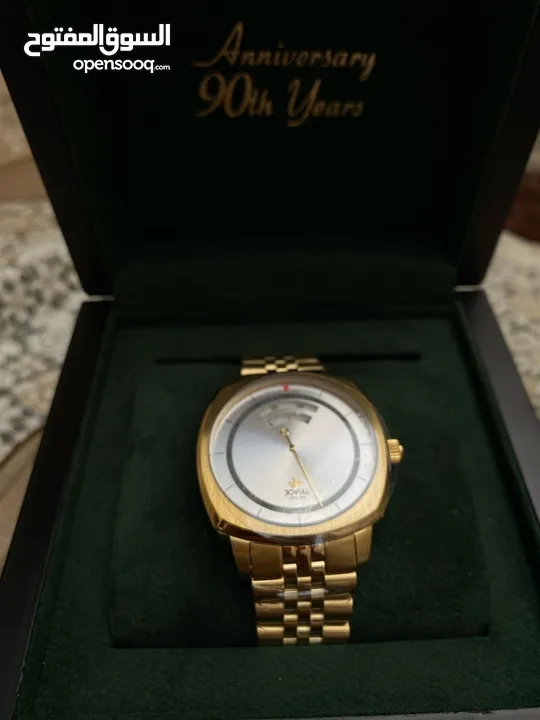 Jovial gold watch 90th years anniversary