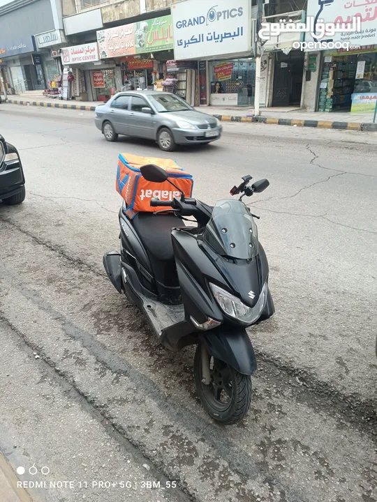 Suzuki Burgman 125 cc سوزوكي بيرجمان