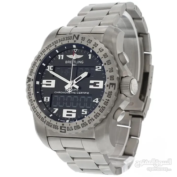 Breitling Cockpit B50 Professional EB5010 Black Dial Titanium full set box paper