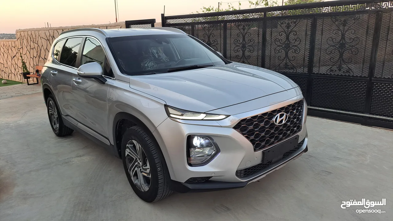 عرض مغرري عالكاش هونداي سنتافيه 2020 ون ميليون فل بدون فتحه دفع رباعي يد اولا البيع للتجديد فقطططط