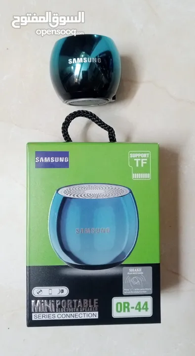 سماعات ميني سامسونج بلوتوث شحن Mini Bluetooth Speaker تدعم ميموري مكبر صوت معدني سماعة سماعه