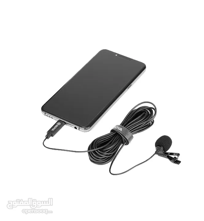 BOYA ORIGINAL BY-M2 MICROPHONE TYPE C مايكروفون بويا أصلي مكفول