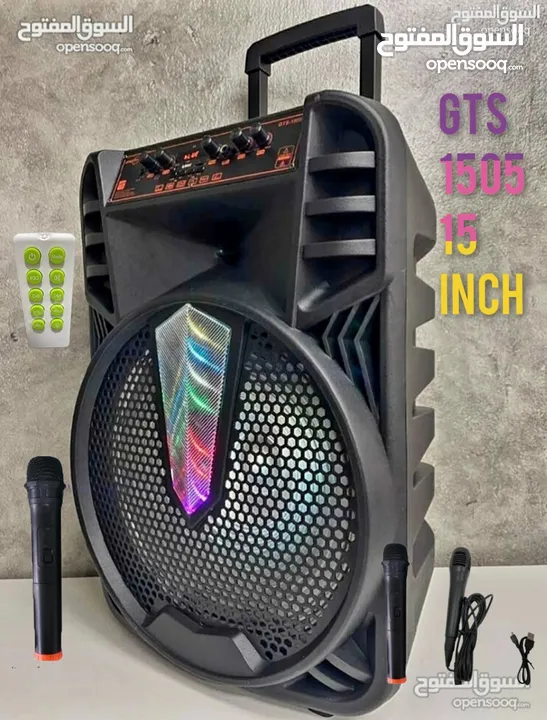 اكبر سماعه في الاردن 15 أنش نوعيه GTS 1505