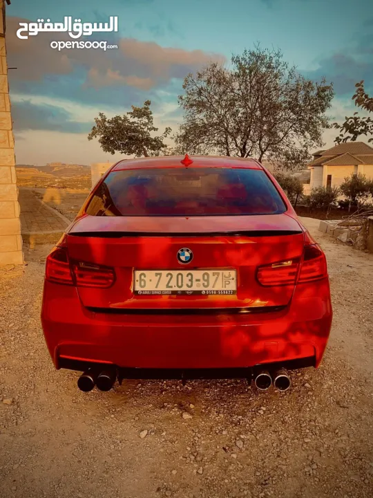 Bmw f30 320i  2013 kitm3 بي ام 320i عليها كت ام 3  2013