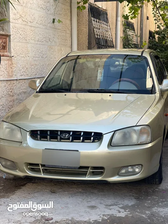 هونداي فيرنا 2001 نظيفة جدا
