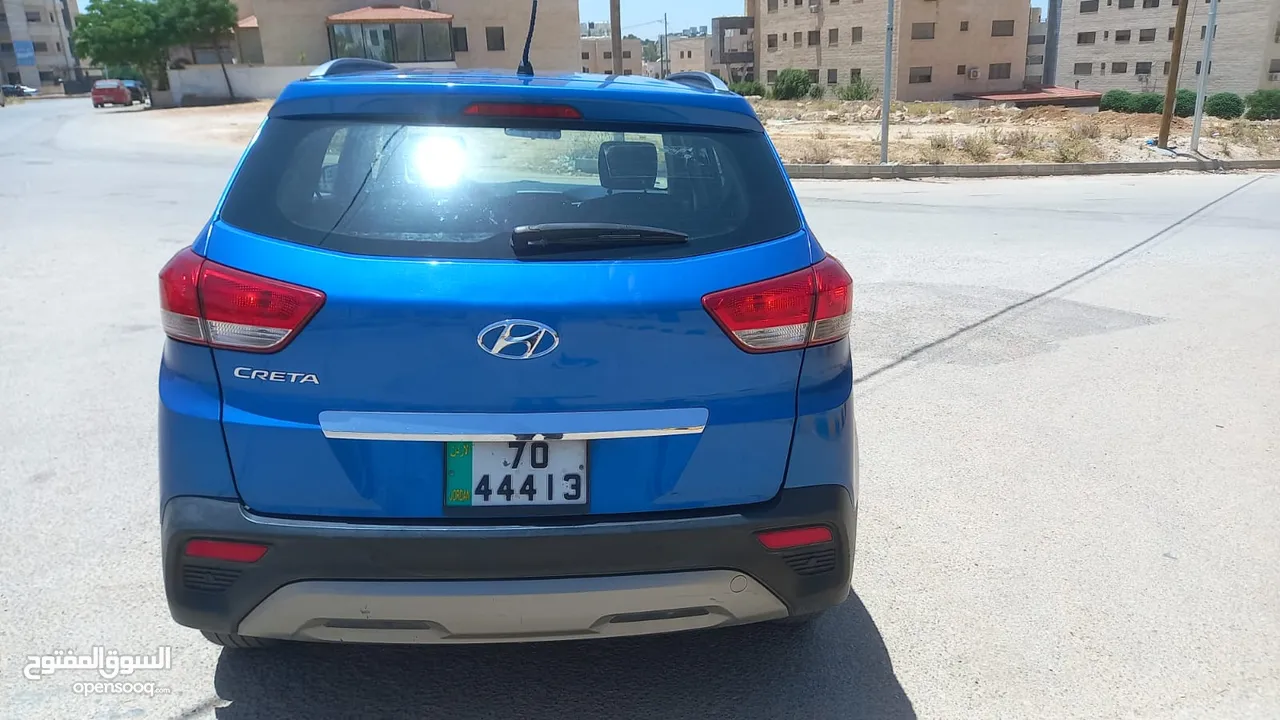 هونداي كريتا 2020 لون ازرق فحص كامل وارد شركه بسعر مغري قابل للبدل