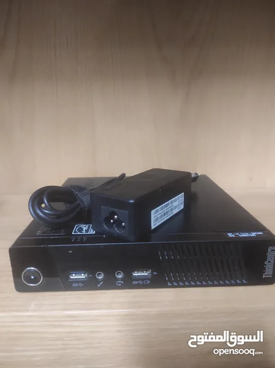 جهاز كمبيوتر مكتبي صغير من لينوفو ThinkCentre M73 core i7 فقط 250 شيكل