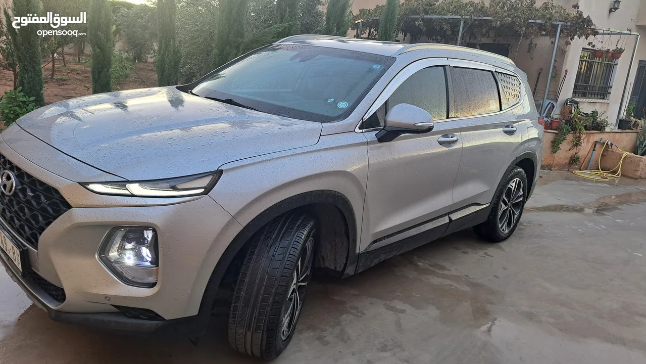 عررض مغرري عالكاش هونداي سنتافيه 2020 فل فل بدون فتحه 4×4 هوك مرخص يد اوولا