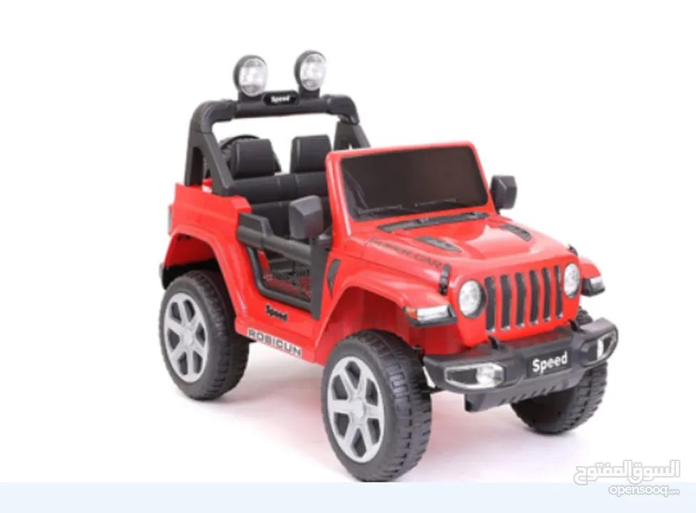 سيارة اطفال جيب رانجلر كهربائي