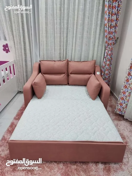 3x1 sofa with bed and storage box additional USB