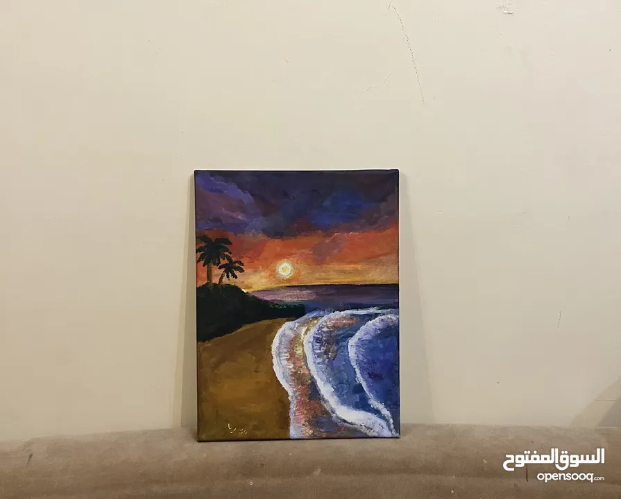 لوحات فنية مرسومة يدوي و لوحات حسب الطلب و تصاميم منشورات مواقع التواصل الاجتماعي
