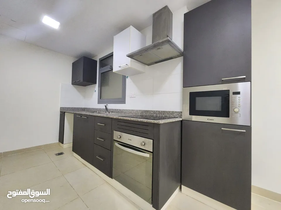 1 BR Pool View Apartment in Qurum with Balcony, Pool and Gym