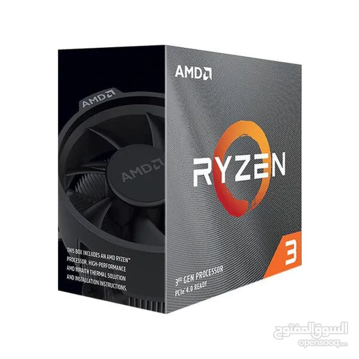 معالج جيمنج اي ام دي رايزن 3 AMD RYZEN 3 3100 4 CORES 8 THREADS GAMING CPU BOX