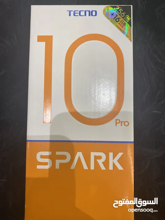 Tecno spark 10pro (256GB)  100دينار