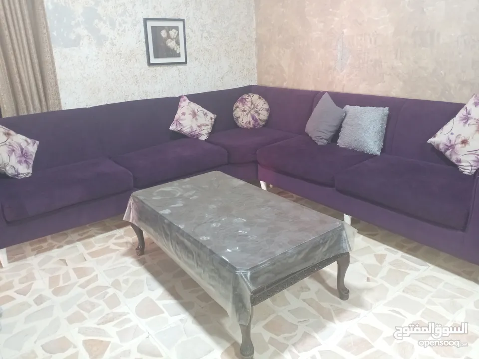 طقم كورنر 7 مقاعد بحاله جديد