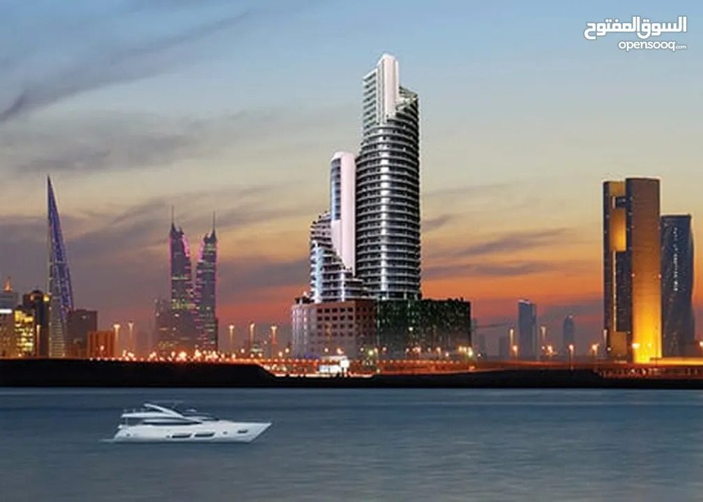 للايجار استيديو في السيف برج سيبرال اوركيد مكون من  غرفة نوم ،صوفه صغيره مطبخ مفتوح بلكونه