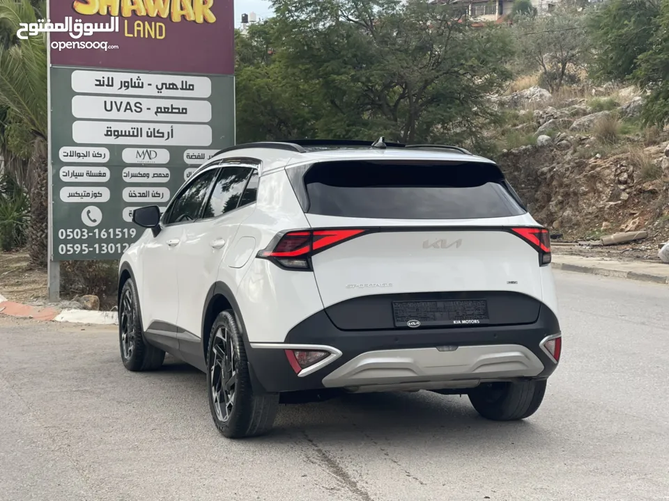 كيا سبورتاج 2023 هايبرد عداد قليل اصلي