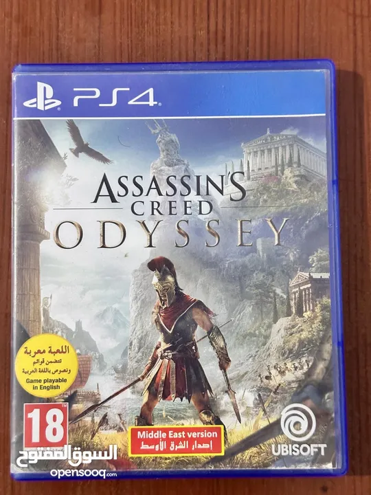 assistan creed Odyssey  بلاستيشن 4