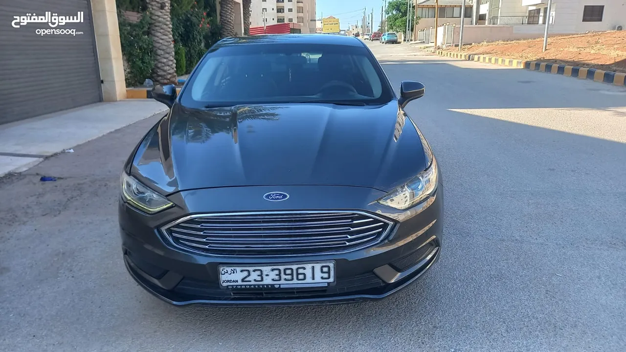 فورد فيوجن اس اي 2017 فحص كامل لون فيراني مميز بسعر مغري قابل للبدل